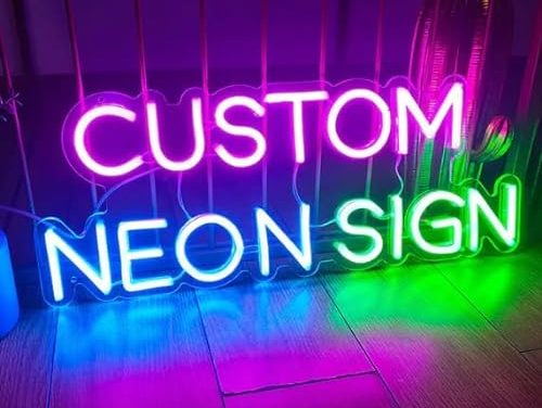 The Impact of Custom Neon Signs with Logo on Your Business Image